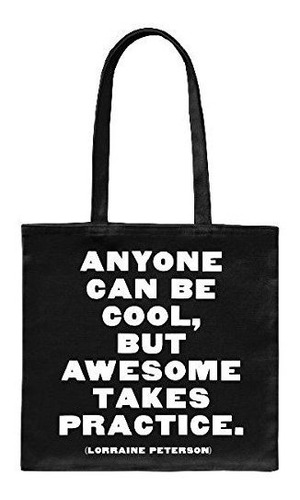 Tarjetas Cotizables Tote Anyone Can Be Cool, 1 Ea