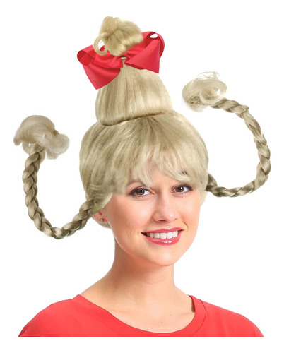 Cindy Lou Who Disfraz Cindy Lou Who Peluca Cindy Lou Peluca