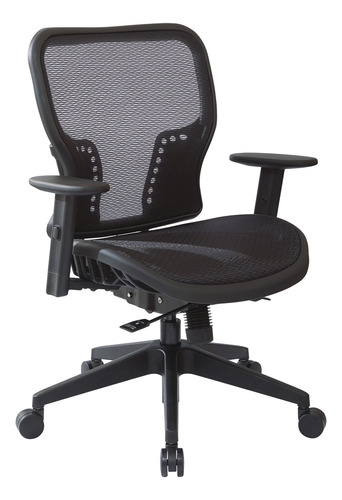 Space Seating Dark Air Grid - Silla De Oficina Ejecutiva Aju