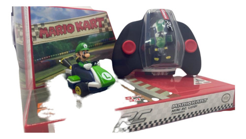 Carrera Rc Nintendo Mario Kart 2.4 Ghz Mini Radio Peach Color Verde Lima Personaje Luigi