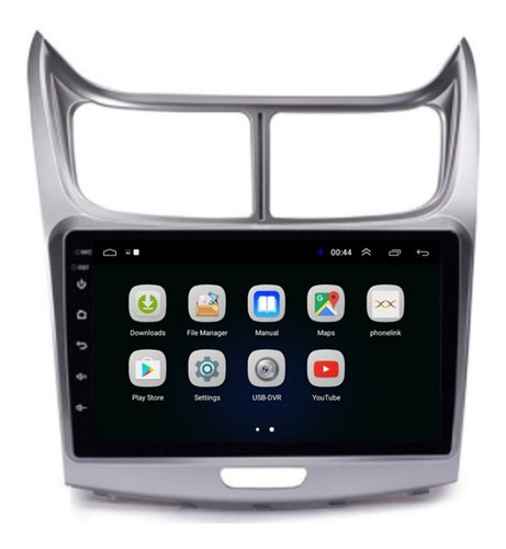 Radio Carro Android Chevrolet Sail Wifi Gps Apps Bluetooth 