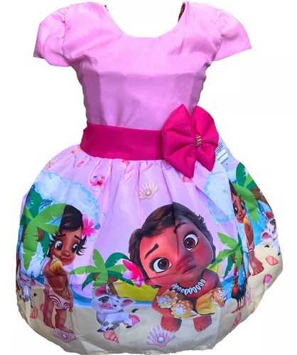 Fantasia Moana Baby, Roupa Infantil para Bebê Usado 73094050