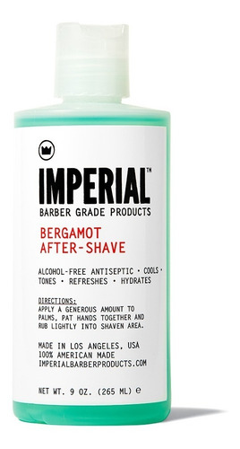Imagen 1 de 1 de Aftershave De Bergamota Imperial - 9oz -