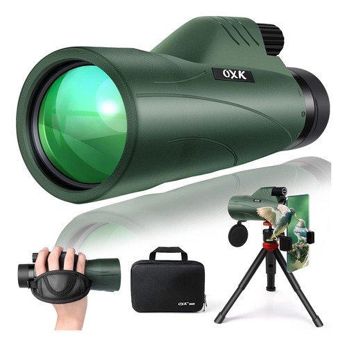 Telescopio Monocular De Alta Potencia De 12 X 56 Pulgadas Co