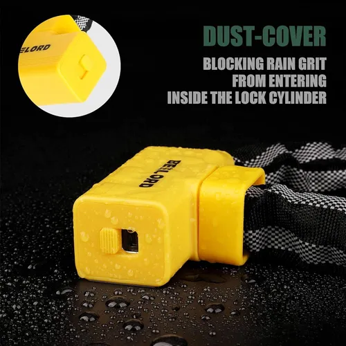 Beelord Bike Chain Lock 3ft Heavy Duty Bike Lock Anti-theft