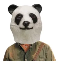 Comprar Mascara Latex Oso Panda Animal Completa Cotillon Disfraz 