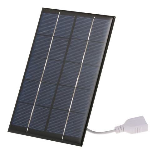 2.5w / 5v Cargador Solar Porttil Con Puerto Usb