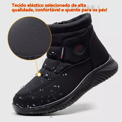 Botas De Nieve De Felpa De Invierno Para Mujer Moda Nueva