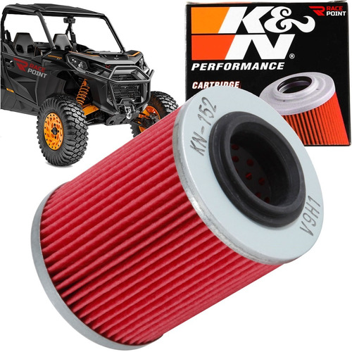 Filtro De Óleo K&n Quadriciclos Can-am Jetski Sea Doo Spark