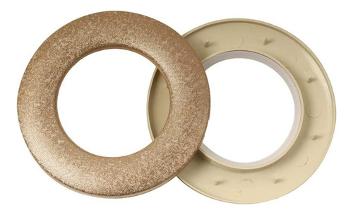 50 Peças Arruelas De Cortina, Anéis De Ilhós Romanos 4,3 Cm