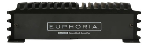Amplificador De Audio Para Automóvil Euphoria By Db Drive Ea1.600 Ea Series Clase D Monoblock 1 Canal 600 Watts Color Negro