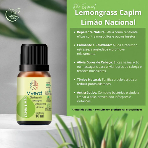 Kit Vverd: Óleos Essenciais Para Estudo E Concentração