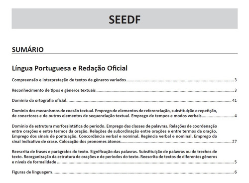 Apostila See-df - 2023 Professor Substituto - Lem Inglês