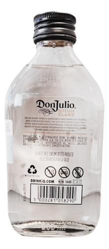 Tequila Don Julio Reposado Cristalino 200 Ml