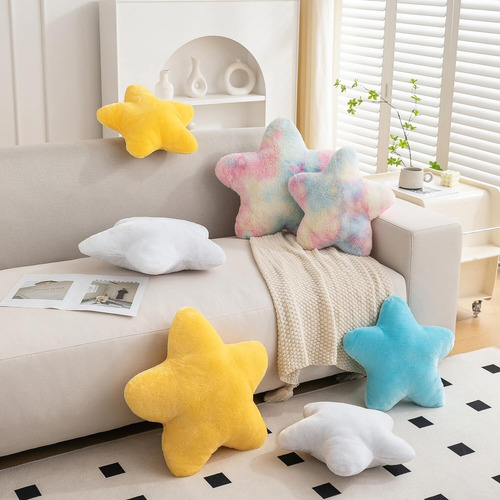 Una Almohada De Felpa En Forma De Estrella