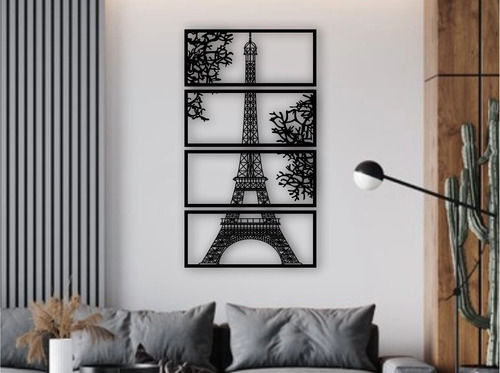 Tríptico Paris Torre Eiffel