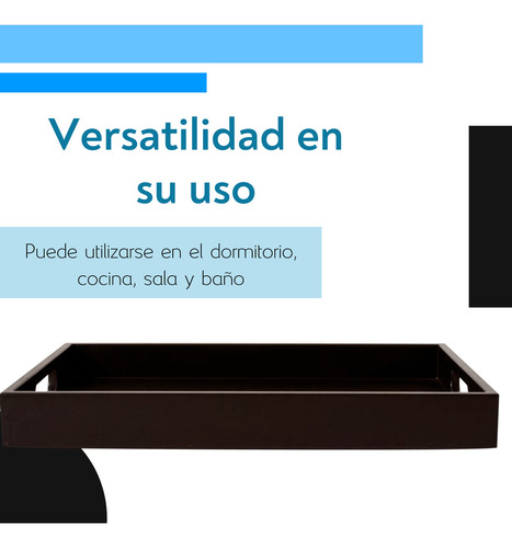 Charola De Servicio Multiusos Madera Desayunador Cama