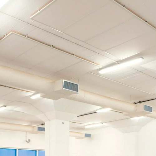 Liston Plafón Estanco Simple 9w Tipo Marea Apto Led Tubo Estructura Gris