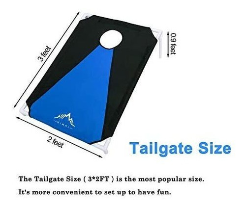 Set Para Cornhole Himal Listo Para Jugar Base Bolsas Mochila
