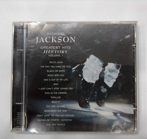 Michael Jackson. History Vol. 1. Cd Usado. Qqd.