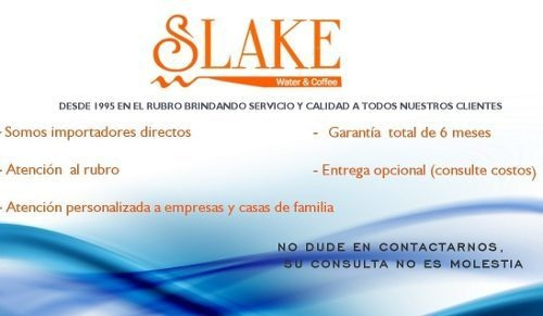 Dispenser de agua Slake Classic 2L blanco