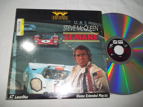 Ld Laserdisc - Le Mans - Steve Mcqueen