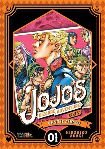 Manga - Jojo's Bizarre Adventure Parte 5 - Vento Aureo 01