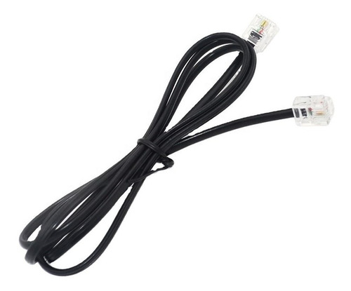 Cable Rj11 Para Linea Telefonica Con Conector De 2 Metros.