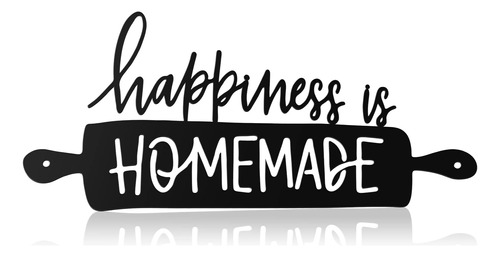 Arte De Pared De Cocina, Happiness Is Homemade - Letrero De