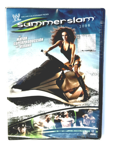 Wwe Summerslam 2008 - Dvd Original - Los Germanes