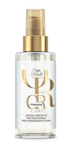 Imagem 1 de 4 de Óleo Wella Oil Reflections Light Luminous 100ml + Brinde