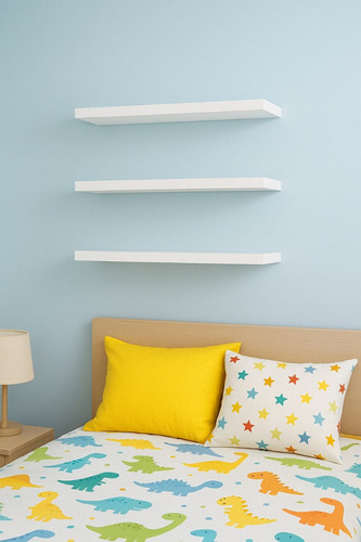 Prateleira Mdf Branco 15mm | 20cm Largura X 60cm Comprimento