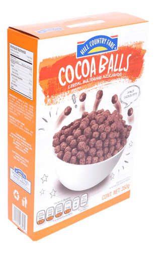 Cereal Cocoa Balls Sabor Chocolate Hcf