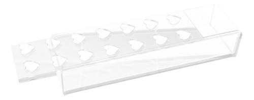Florero Rectangular Florero De Acrílico Para 14 Hoyos