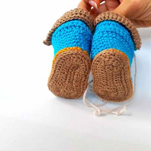 Zapatos Para Bebe A Crochet 