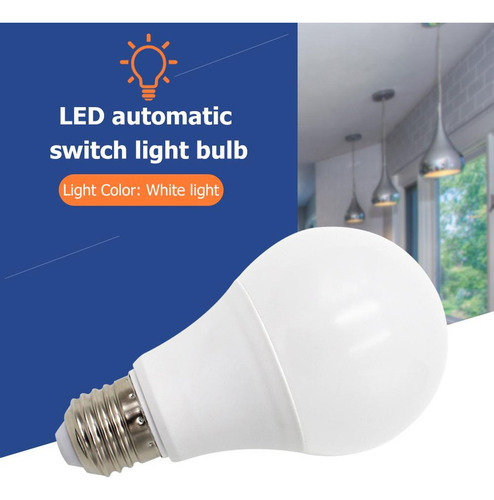 Lámpara Led Con Control De Sensor De Luz Y Sonido, Sensor In