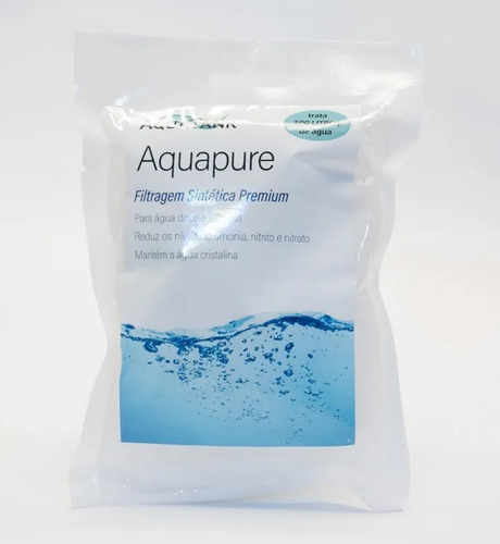 Imagem 1 de 2 de Aquapure 125ml C/ Bag Trata 500l Aquário Melhor Que Purigen 