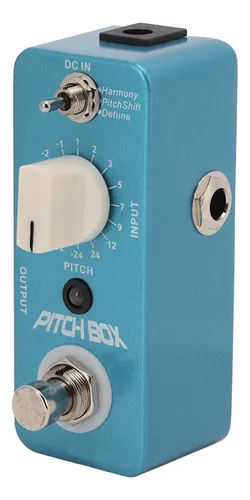 La Guitarra Con Pedal Pitch Shifter Cambia El Efecto De Reve