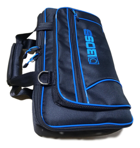 Bag Case P/ Pedaleira Boss Me 90 B Azul Acolchoado Super Lux