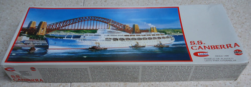 Lodela Airfix S S Camberra Escala 1/600 No Revell Tamiya (Usado)