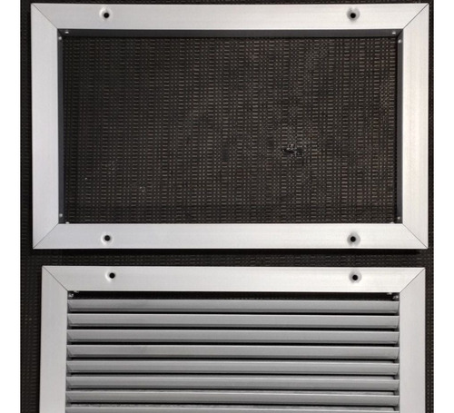 Romanilla Para Puerta Con Contramarco 52x08 PuLG De Aluminio