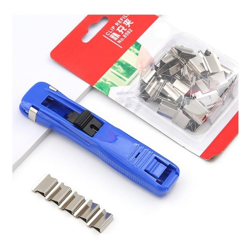 Dispensador Magic Clip Versión Laminada + 20 Clips