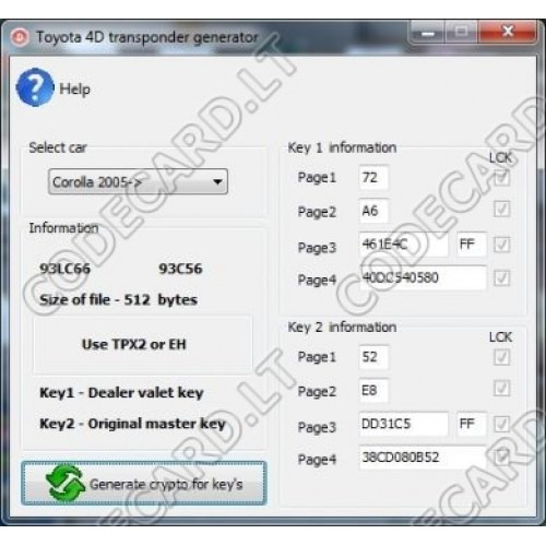 Software Liberación De Computadora Automotriz (Usado)