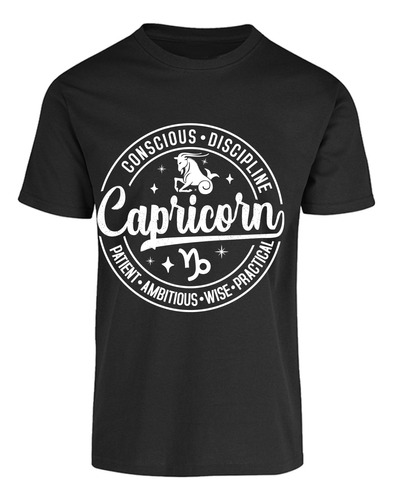 Playera Camiseta Signo Zodiacal Capricornio - Zodiaco