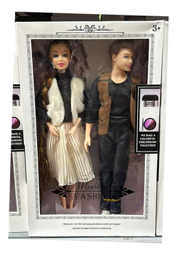 Barbie Muñecas Y Ken, Paquete De 2 Niño Niña Juguete 