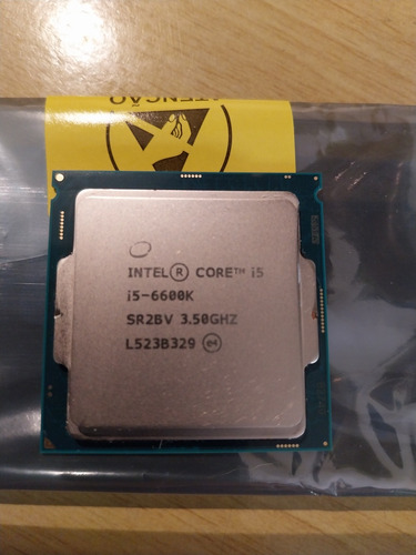 Processador Intel Core I5 6600k 
