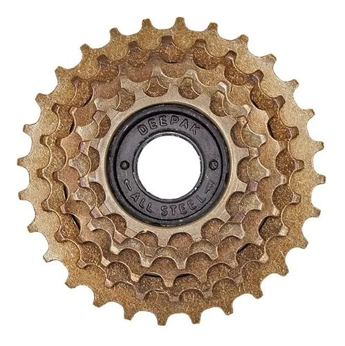 Sprocket Bicicleta Rueda Libre Estrella 6 Pasos Velocidades