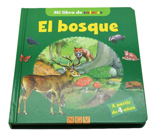 Libro Ilustrado Con Actividades Para Niños Sobre El Bosque