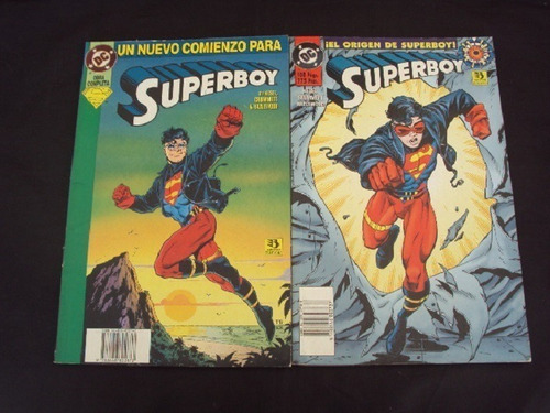 Pack Superboy - 2 Tomos (zinco) Origen + Un Nuevo Comienzo