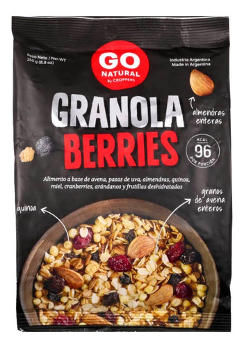 Granola Berries Gonatural X 290 Grs